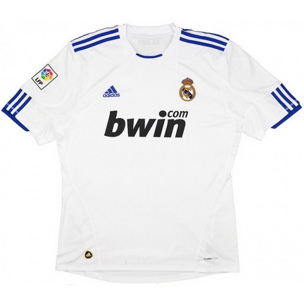 Thailande Maillot Football Real Madrid Domicile Retro 2010 2011 Blanc